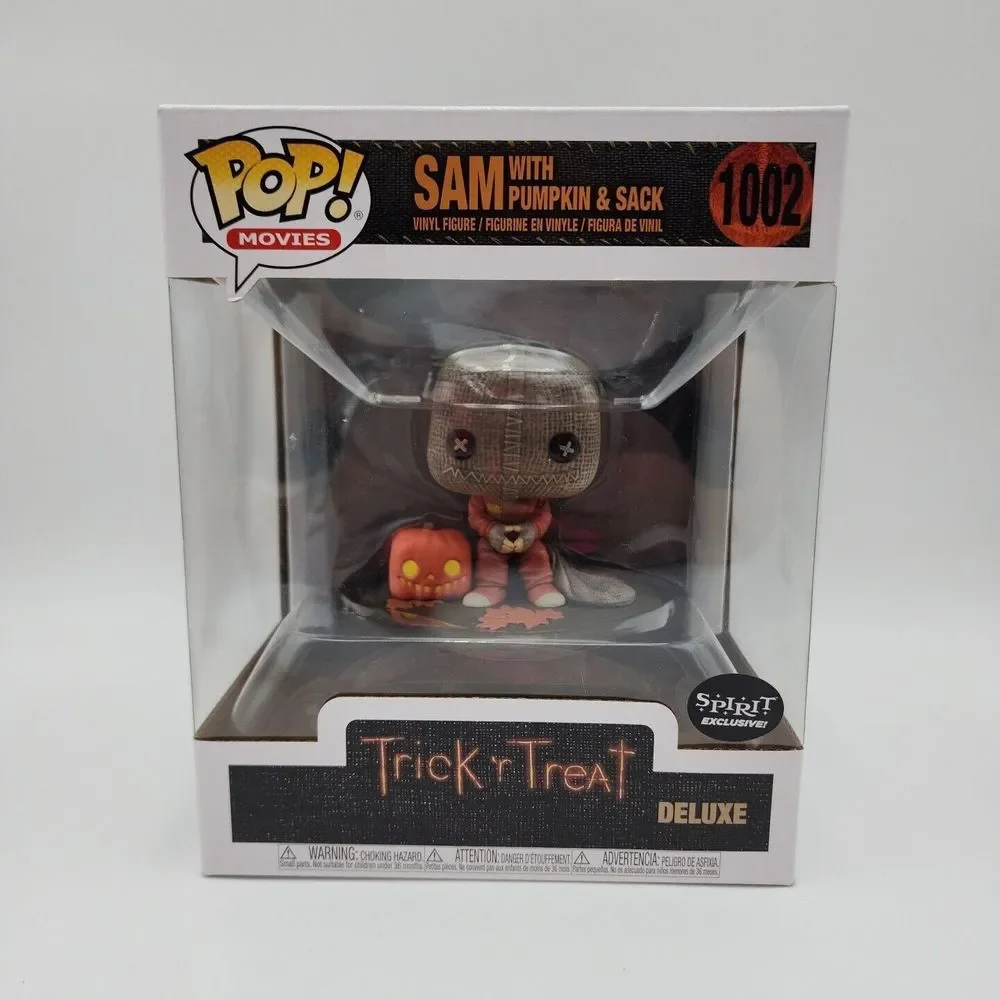 Funko Pop Movies‎ Trick R Treat Sam With Pumpkin And Sack Spirit Exclusive #1002